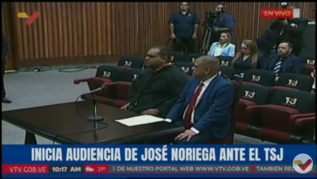 #ÚltimoMinuto | Continúan las audiencias convocadas por la Sala Electoral del Tribunal Supremo de Justicia de #Venezuela. Ahora comparece el ciudadano José Noruega del partido político Voluntad Popular