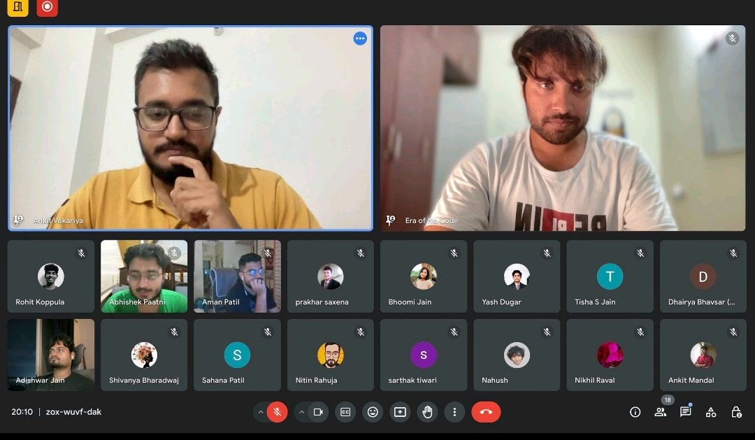 buildwithadi24's tweet photo. Watch how we win 💯👀

Look at these 10+ ideas 🔥

70% of Cohort 3 is looking to build something of their own.

@thepaatni has already started working on large scale Bubble Apps, he is now cruising with his design+build superpower

@Rohitkopps is working on his component library for No Code Developers, he's gonna start his build-in-public journey and collaborate with various platforms.

Tejas has started working on Zyncup - a platform to connect with various budding UX Designers in the long run (entirely using No Code)

@tisha15jain is creating her own revolutionary portfolio, going head-strong into the No Code Phases (her design sense in the wellness and health space is impeccable)

Sahana comes from the medical background, and she is juggling and learn 3-4 things at once - while ideating her next product intersecting Tech and Bio

Ankit is creating his own design library using No Code, that can help multiple developers to kickstart their platforms.

Dhairya is ideating on a platform that can help construction firms ease their workflows. He is moving fast, coming over an idea that involved meal-packages for gyms.

Geet is looking to create his large community of professional designers to cater to high-value clientele involving code and no code.

Nitish is finding solutions to include labels and point-based system for communities and digital products.

Yash wants to create a ultra-focussed community and program to help people go from idea to MVP in X number of days - super ambitious and useful.

Abhishek is working on his game-changing idea to collaborate with eco-friendly organisations, build a community and empower societies to connect with the right match.

Nikhil is working on ideas that can integrate AI into his No Code platform to shape the whole interview process for colleges

Shivanya is still in college, and has already started looking for her first idea while being part of technical clubs (probably to build something for her institute)

Manish wants to build his amazing digital agency.

Sarthak is juggling between 4+ ideas, and currently creating a Voiceflow backed product to power Shopify

Vishalika from Cohort 2 has now joined Crework (with Ishant Juyal) to shape her PM journey

Cohort 3 is full of gems, everyone is working on their unique take on No Code.

That's the beauty of @eraofnocode - to value everyone's individual approach and journey.

I won't stop until these folks reach their goals.

And if you wanna be one of these ambitious and action-taking folks, then here's a news for you

No Code Cohort 4 is coming soon.