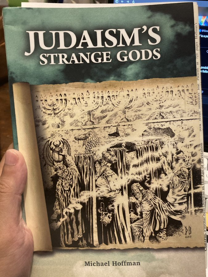 SoftWarNews's tweet photo. Orang Yahudi tidak menyembah Tuhan dalam Alkitab dan mereka tentu tidak ingin Anda mengetahuinya.

Buku setebal 350 halaman ini dilarang di Amazon dan Barnes &amp; Noble.

Mari kita lihat apa yang ada di dalamnya… https://t.co/u84o2GBWgy