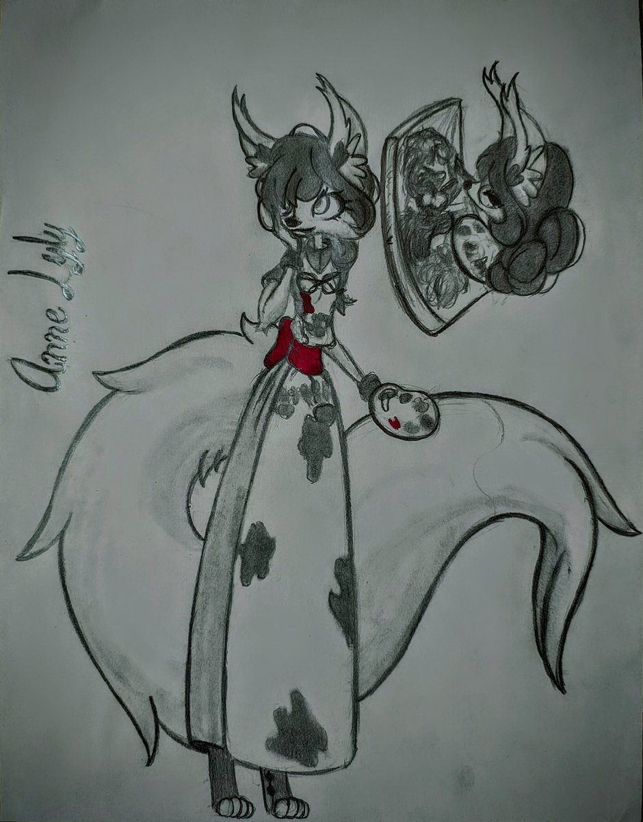 ANNE LYLY 
Una zorrita albina amante y creadora de arte
 #anthro #fox #foxgirl  #dibujo #drawing #furry  #oc #originalcharacter #dibujo #art #ocart #draw #traditionalart #イラスト #foxxy