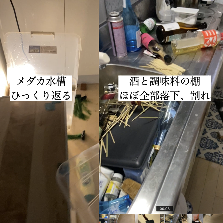 Sakebarsasebo's tweet photo. 本日夕方、わたしが現在住んでいる宮崎県日南市で震度6弱の地震が発生しました。
今回、被災された皆様にはお見舞い申し上げるとともに、
ご心配のお声をかけてくださった皆様には本当に感謝しています。
今日の夕方突然、真下から突き上げるような
激しい揺れを感じました。
強い衝撃がくたく間が…続 https://t.co/84rFbAgLJv