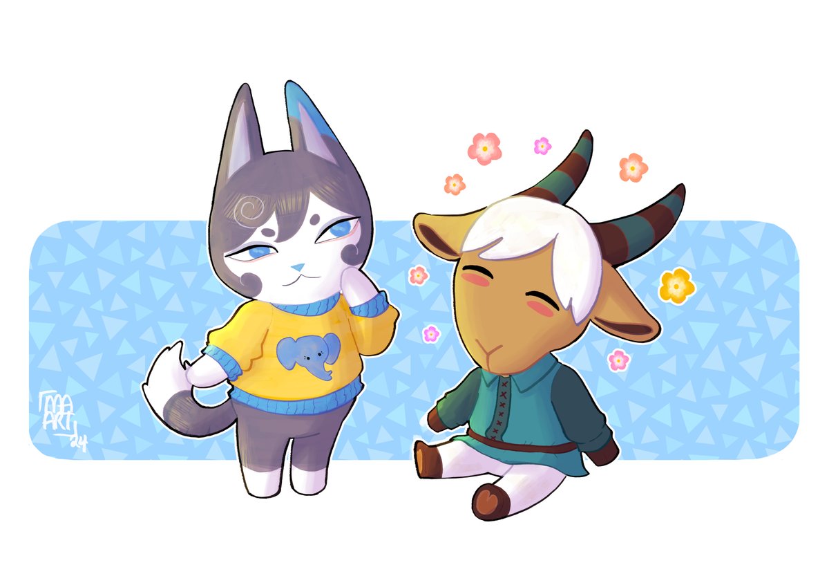 morganaliART's tweet photo. #estimericweek 2024 - day 4 - AU

Another addition to the animal crossing AU :3

#estimeric #aymeric #estinien #acnh https://t.co/O0DrpqVdKW