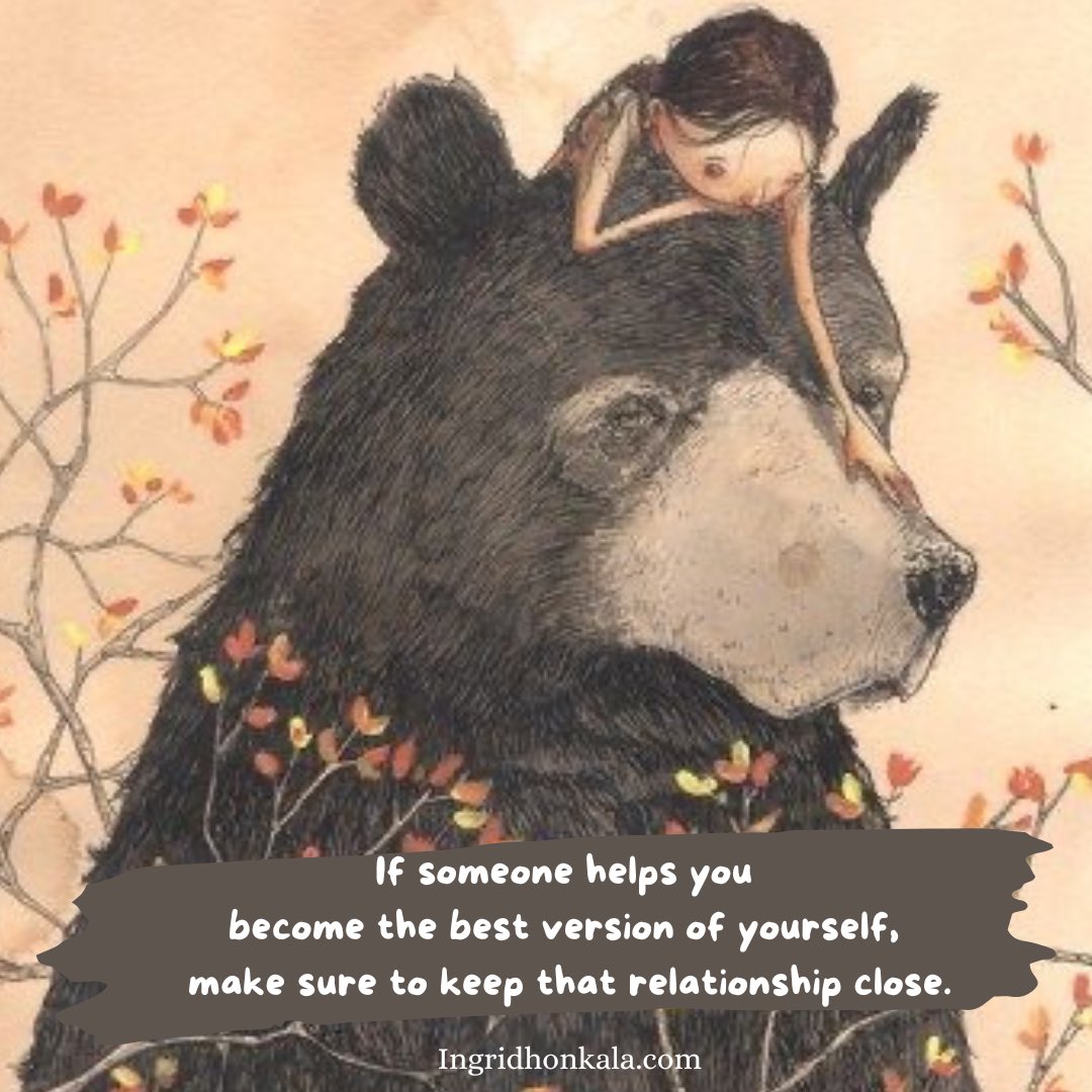ingrid_honkala's tweet image. If someone helps you become the best version of yourself, make sure to keep that relationship close.

Si alguien te ayuda a ser la mejor versión de ti mismo, asegúrate de mantener esa relación cercana.

Ingridhonkala.com

#pinterestimagen #helps