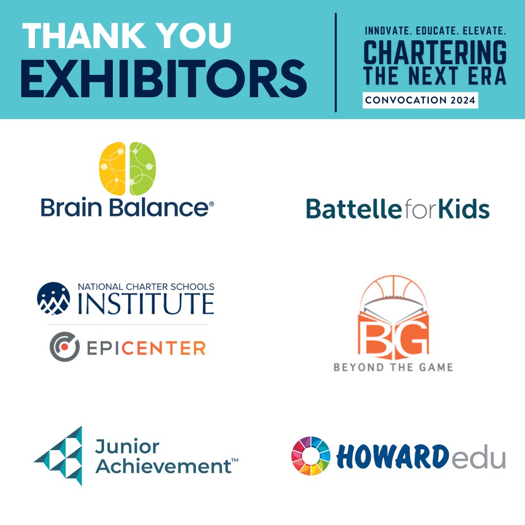 OCCScharters's tweet photo. A heartfelt thank you to all our incredible exhibitors at this year's Convocation! 🌟
@Brain_Balance
@battelleforkids
@quality_schools
@Team_Epicenter
@_BeyondTheGame_
@JA_USA
@howardcomputer
#OCCSconvo24 #OCCScharters https://t.co/VmigkMFdvP