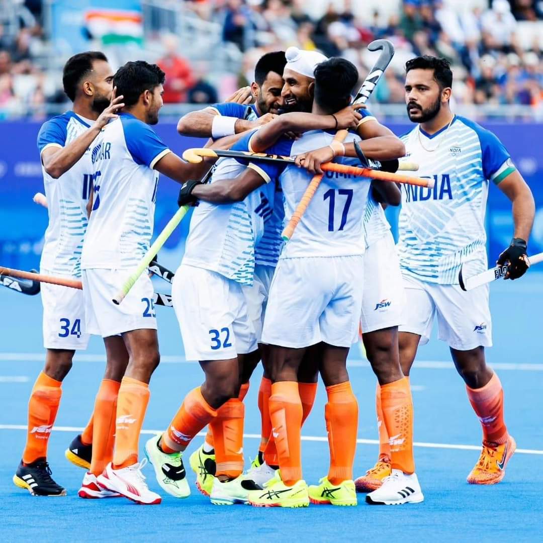 पेरिस ओलंपिक में भारतीय हॉकी टीम ने स्पेन को हराकर कांस्य पदक से देश की झोली को प्रदीप्त कर दिया है।

टीम को हार्दिक बधाई🎉🎉। 
#Shreejesh #HockeyIndia #Olympia2024 #Olympic2024