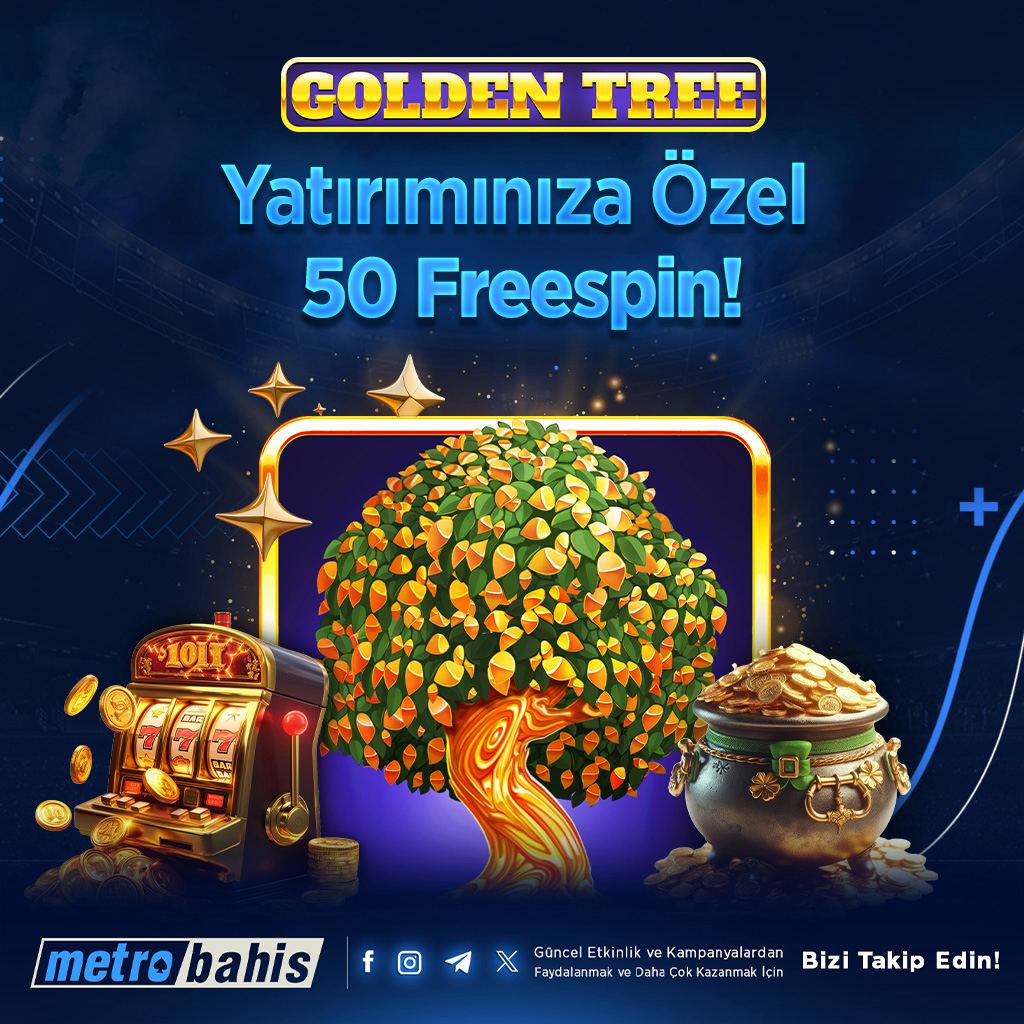 🎄 Altın Ağaçta Freespin Rüzgarı: 50 Freespin Kazanın!

🏆 Pascal Gaming’den Golden Tree oyununa özel mükemmel bir promosyon sizleri bekliyor! Bu fırsatı kaçırmayın ve şansınızı Golden Tree’de deneyin!

Hızlı ve Rahat Kazancın Adresi!

🔔 bit.ly/metrobahisgir