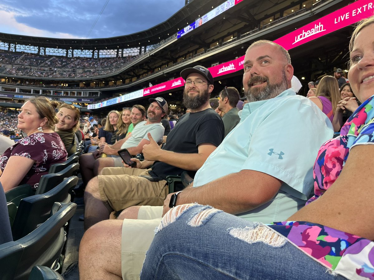 SafetyatGP's tweet photo. Members of the @GeorgiaPacific safety team had a great time last night after the @ASSPSafety #Safety24 conference and did some relationship building at the @Rockies game. https://t.co/IcOXRCp85s