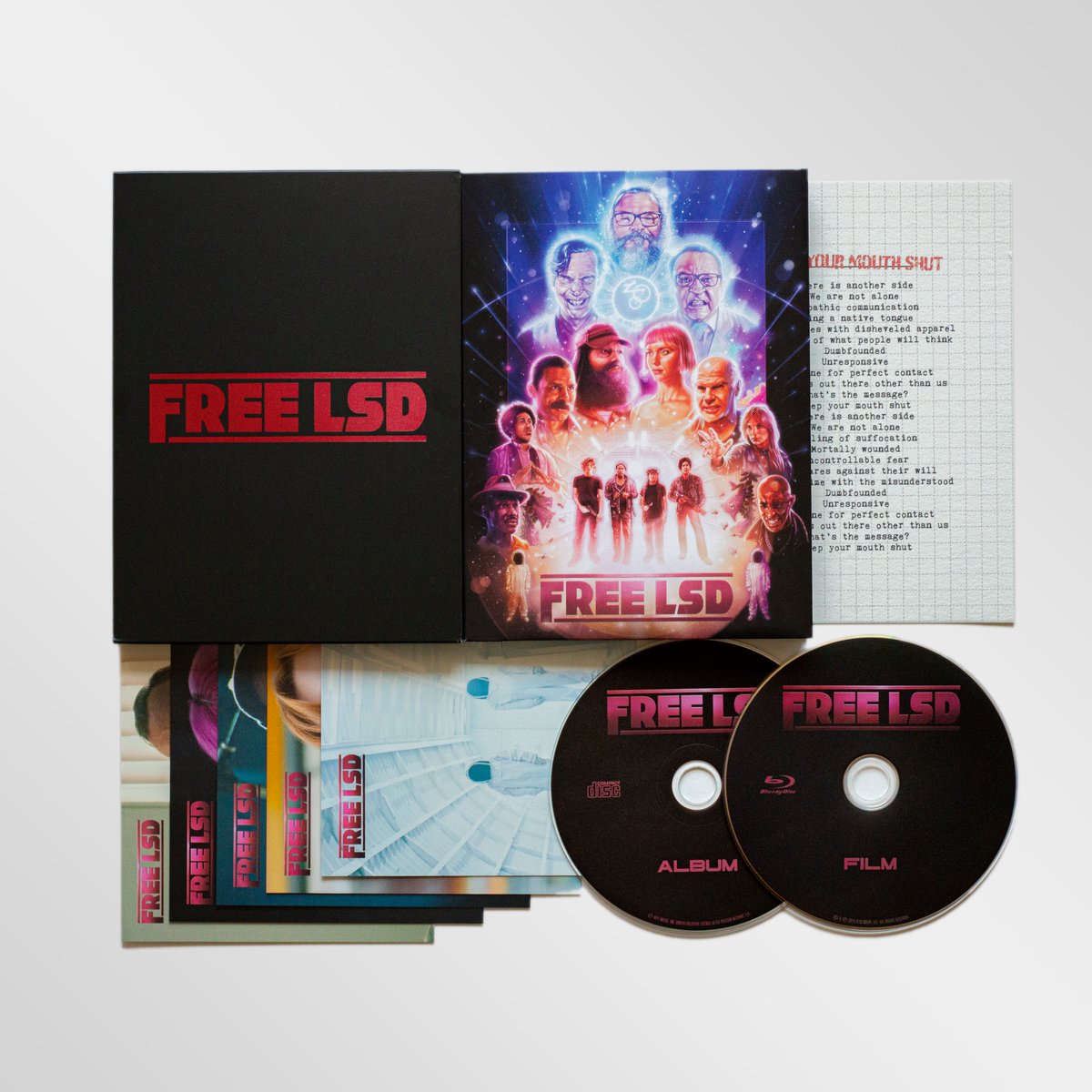 FatPossum's tweet photo. FREE LSD - A punk rock sci-fi comedy feature film from the band @OFFofficial. Order the deluxe blu-ray edition that comes with a bunch of goodies including album bonus tracks. 
FREE LSD: https://t.co/rvkzUDkeVx
Listen to 'Oblivion': https://t.co/sa2Nq03wGn https://t.co/znUm44bfCM