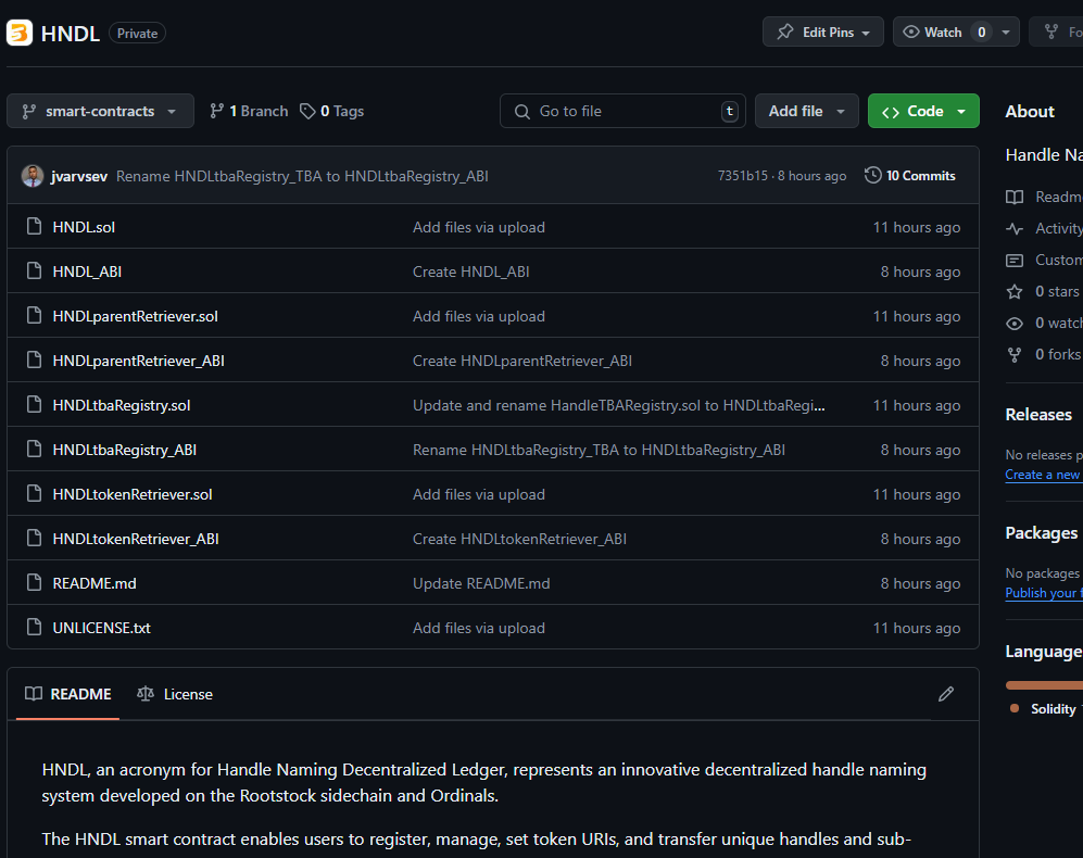 btc_hndl's tweet image. HNDL was created out of passion and is not VC-funded—we turned down several offers 🚫💰. We’ve studied every naming systems 🔍, identified the issues, and crafted a superior solution for Web 3 decentralized identities 🌐✨.

Our codebase will be open-sourced at beta launch! 🚀