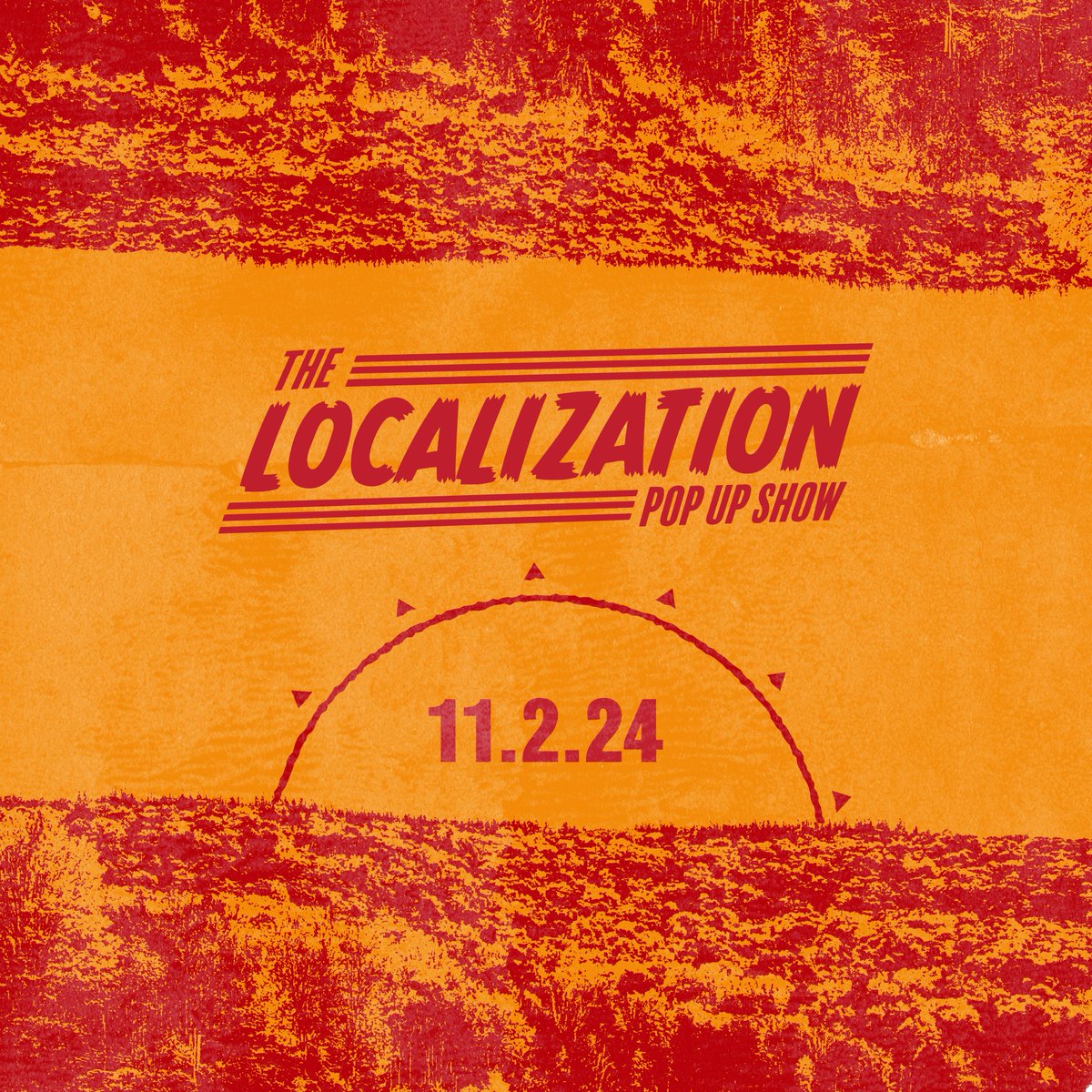 The Localization Pop Up Show tweet media