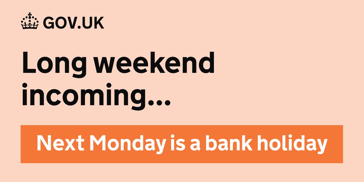 The Next Bank Holiday In England