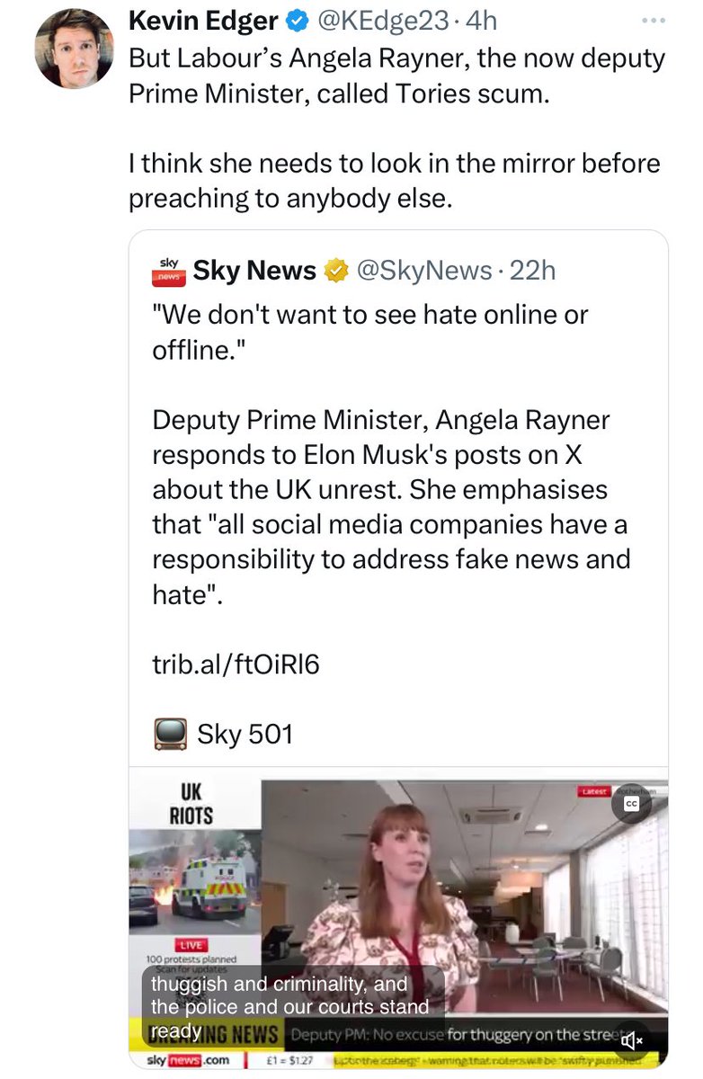 Poor Kevin. He’s obviously still reeling from this.