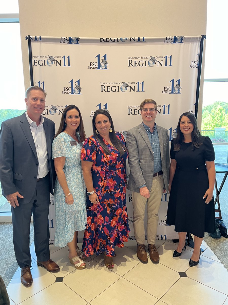 GCISD's tweet photo. GCISD’s Elementary Teacher of the Year Laura Jean Couch (@GESStars) and Secondary Teacher of the Year Aaron Geer (@GCCA_PHX) were recognized this week at the annual Region 11 Teacher of the Year Ceremony. Congratulations again and thank you for the positive impact you make! https://t.co/N12CzvVOYe