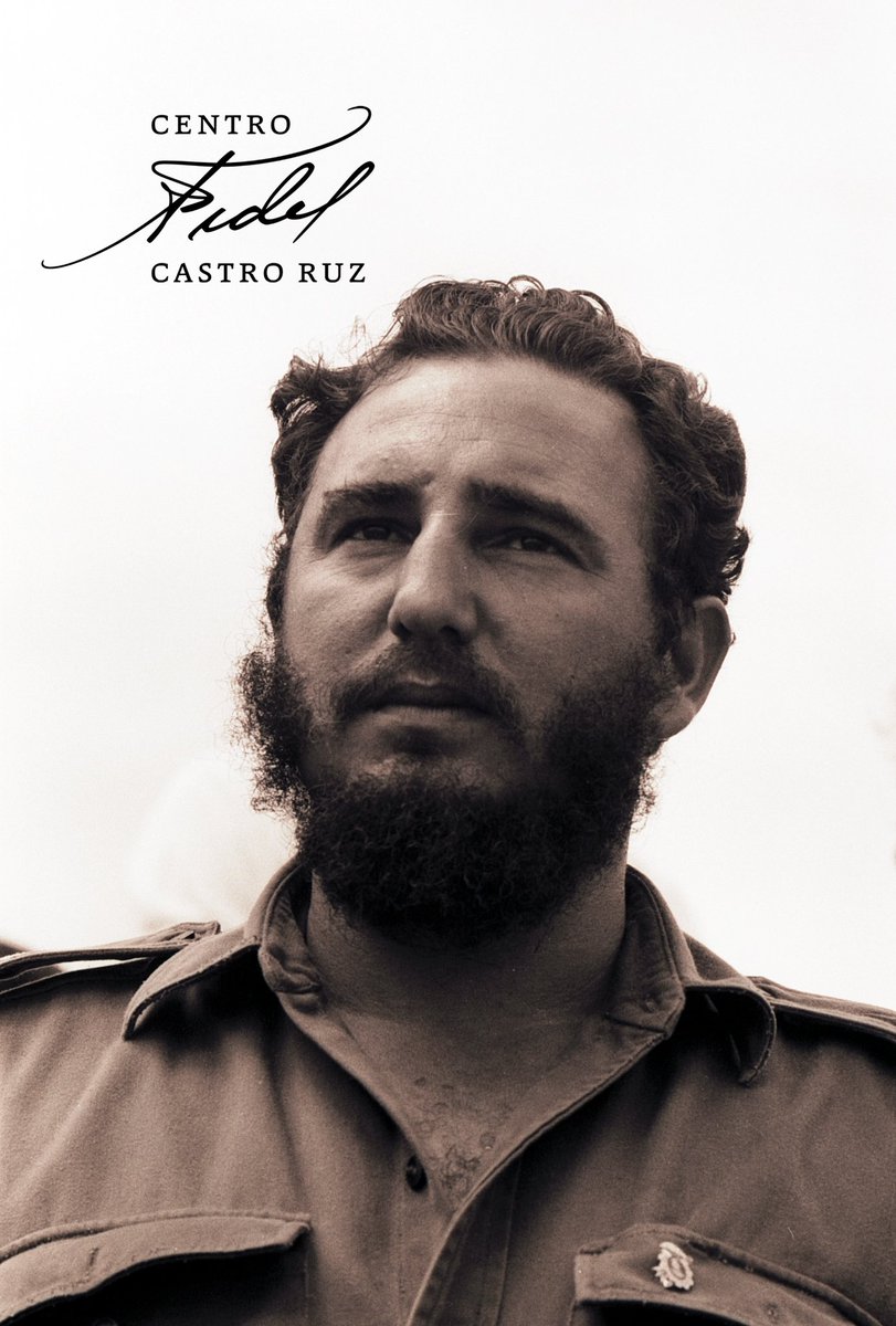#Fidel:"¡La humanidad progresa por los que tienen fe, y por los que tienen confianza en el futuro y, sobre todo, por los que tienen confianza en la #juventud, y por los que comprenden que en la juventud está la materia prima del gran futuro de la patria!". #NuestroFidel