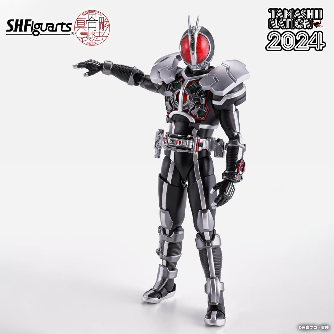 Tamashii Nations 2024 presents SHF SS Masked Rider Faiz Axel mode