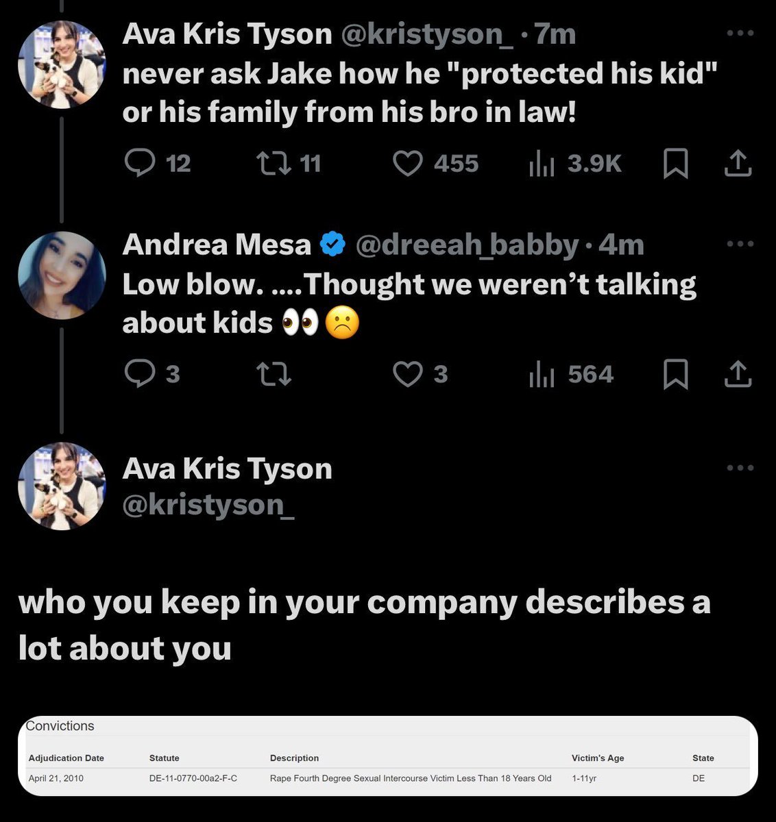 RCCHGaming's tweet photo. Ava Kris Tyson tweet for reference. https://t.co/XjpLJxsSoq