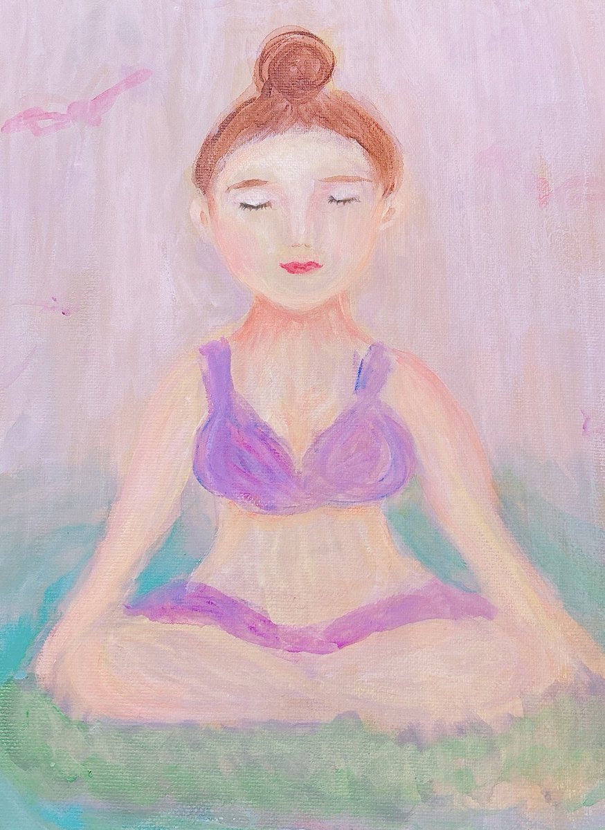 ardyceart's tweet photo. 描きかけ瞑想🧘♀️ガール
#ardyce #art #illustration #アディス #アート #イラスト #painting #絵画 #muse #woman #女性 #warter #水 #瞑想 #meditation #描きかけ https://t.co/w8TdKDLAPR