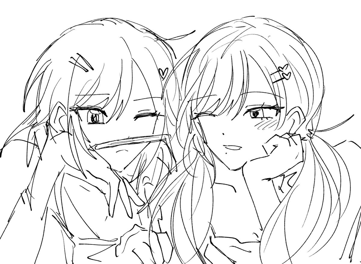 #prsk_fa 히노모리 자매 🩵💚