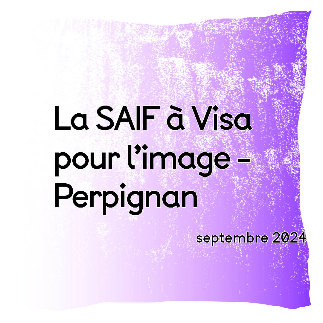 La Saif - Société des Auteurs des arts visuels (@lasaif_) on Twitter photo #LaSAIF vous donne rdv à <a href="/Visapourlimage/">Visapourlimage</a>, festival de #photjournalisme qu'elle soutient depuis maintenant 18 ans. Au programme : Table ronde, lectures de portfolios, remises de prix et bourse, expositions. bit.ly/visasaif24
#laSAIF #visapourlimage2024 #visapourlimage #LaSAIF vous donne rdv à <a href="/Visapourlimage/">Visapourlimage</a>, festival de #photjournalisme qu'elle soutient depuis maintenant 18 ans. Au programme : Table ronde, lectures de portfolios, remises de prix et bourse, expositions. bit.ly/visasaif24
#laSAIF #visapourlimage2024 #visapourlimage