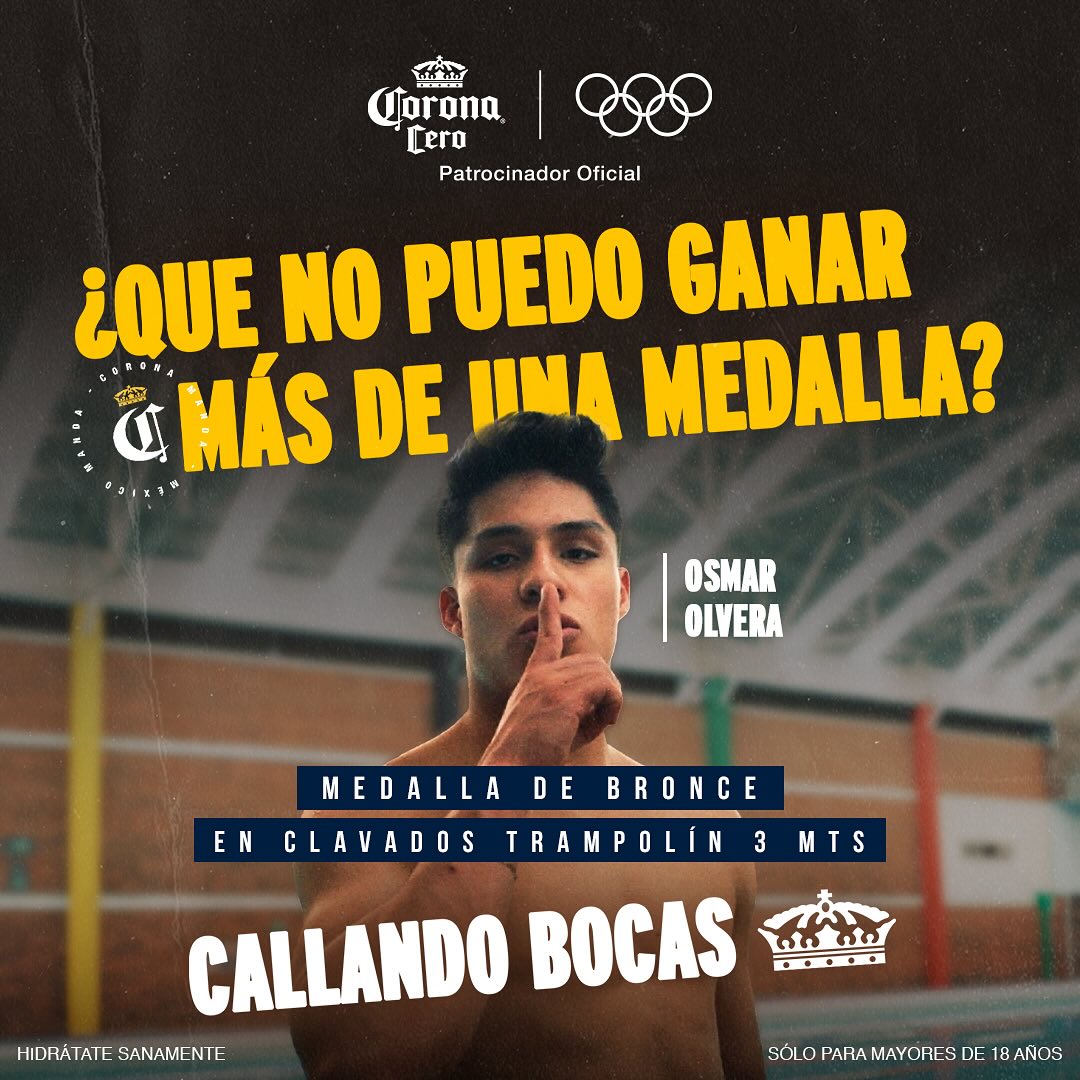 Grupo Modelo MX (@grupomodelo_mx) on Twitter photo Hoy <a href="/Osmardiver05/">Osmar Olvera</a> ha hecho historia en #Paris2024
Con 500.40 puntos se llevó su segunda medalla olímpica, esta vez de bronce en la plataforma de 3 metros.
#Paris2024 México y Osmar mandan en los clavados!
#MéxicoManda
#CallandoBocas
#TodosSomosOlímpicos Hoy <a href="/Osmardiver05/">Osmar Olvera</a> ha hecho historia en #Paris2024
Con 500.40 puntos se llevó su segunda medalla olímpica, esta vez de bronce en la plataforma de 3 metros.
#Paris2024 México y Osmar mandan en los clavados!
#MéxicoManda
#CallandoBocas
#TodosSomosOlímpicos