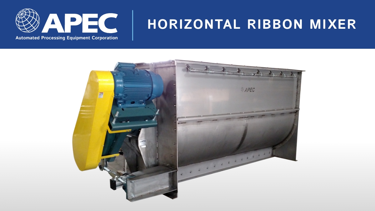 APECUSA's tweet image. Looking to save time and increase the quality of your dry mix? Our Horizontal Ribbon Mixer has what it takes. Find out why it's trusted worldwide: apecusa.com/products/horiz…

#APEC #AutomatedProcessing #DryMix #HorizontalRibbonMixer