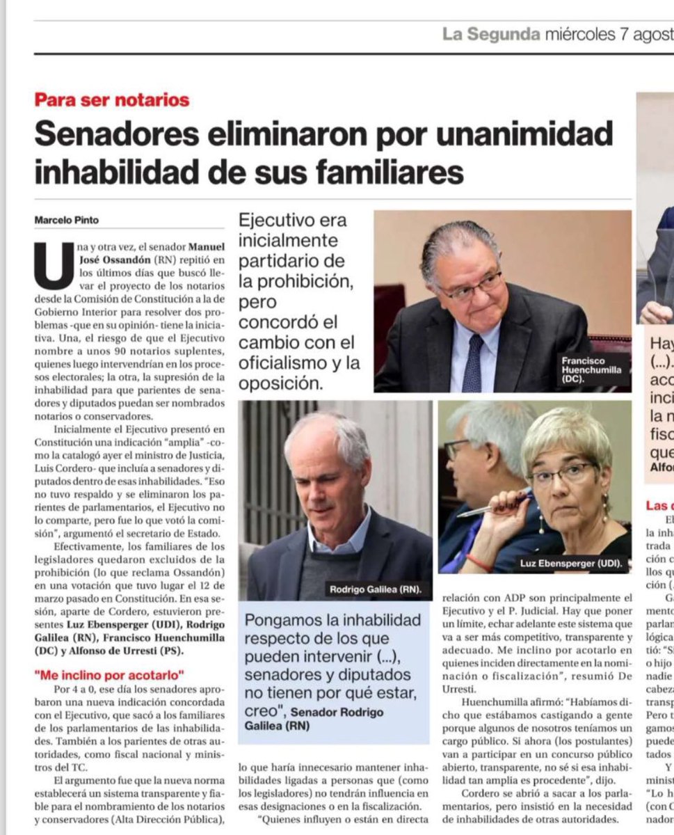 ¿Ven que se puede llegar a acuerdos por unanimidad?  Cuando se pone primero el interés de Chile se puede! 🙄