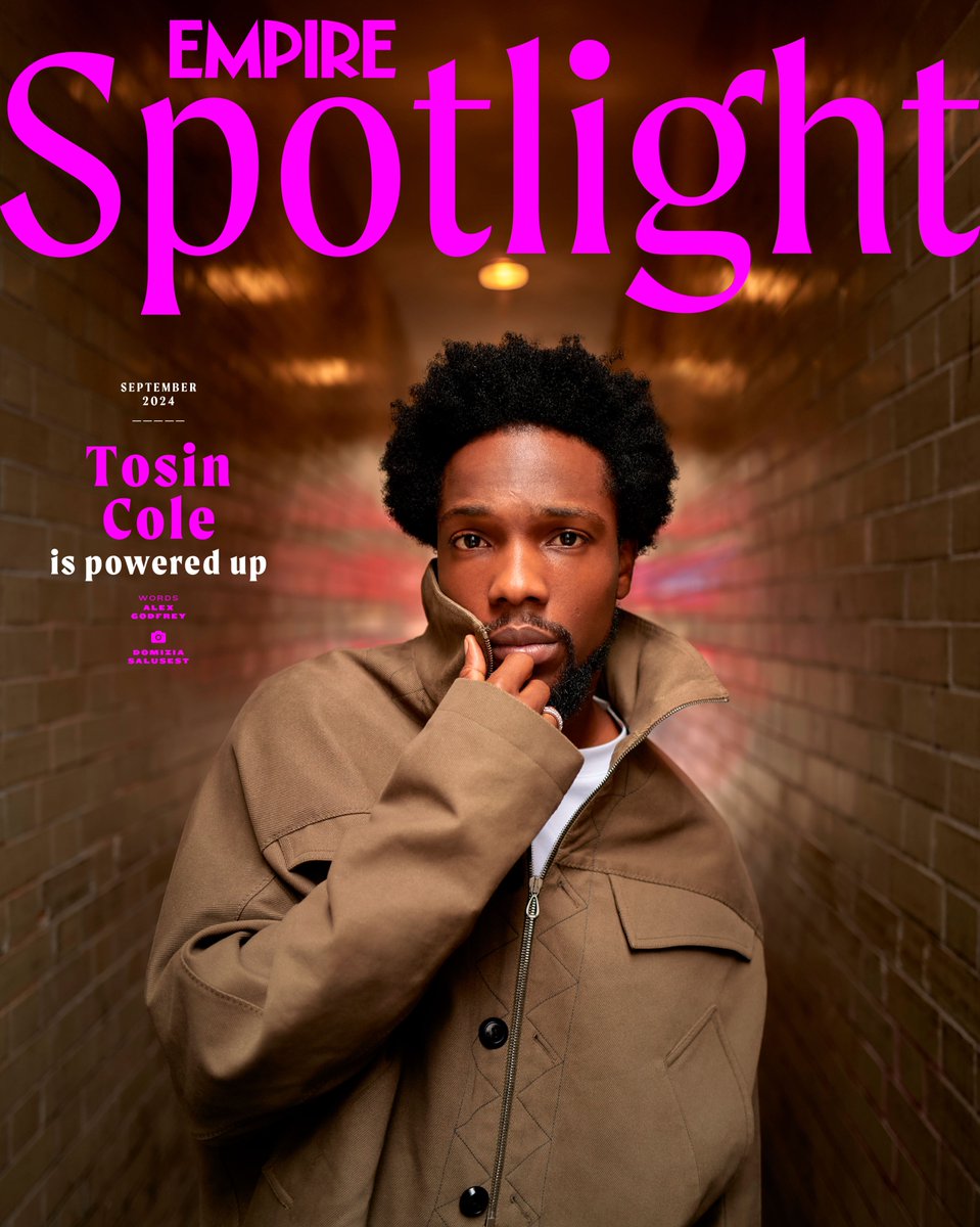 empiremagazine's tweet image. After his starring role in #Supacell, Tosin Cole is powering up. 🔥

He’s Empire Spotlight's latest digital-cover star – talking being in Netflix’s biggest show, working with Wolverine, Star Wars sets and more.

READ THE INTERVIEW: empireonline.com/tv/features/em…

📸: Domizia Salusest