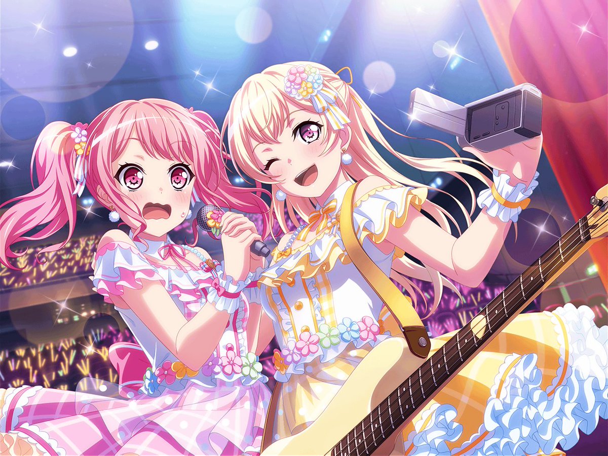 daiIyayas's tweet image. ayachisa in the untrained chisato cards is my favourite gender
#白鷺千聖 #丸山彩 #バンドリ