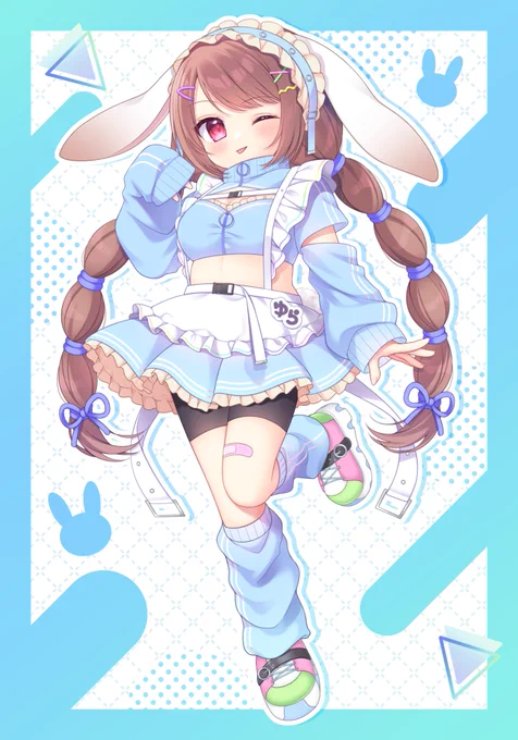 ジャージメイドなうさぎちゃん