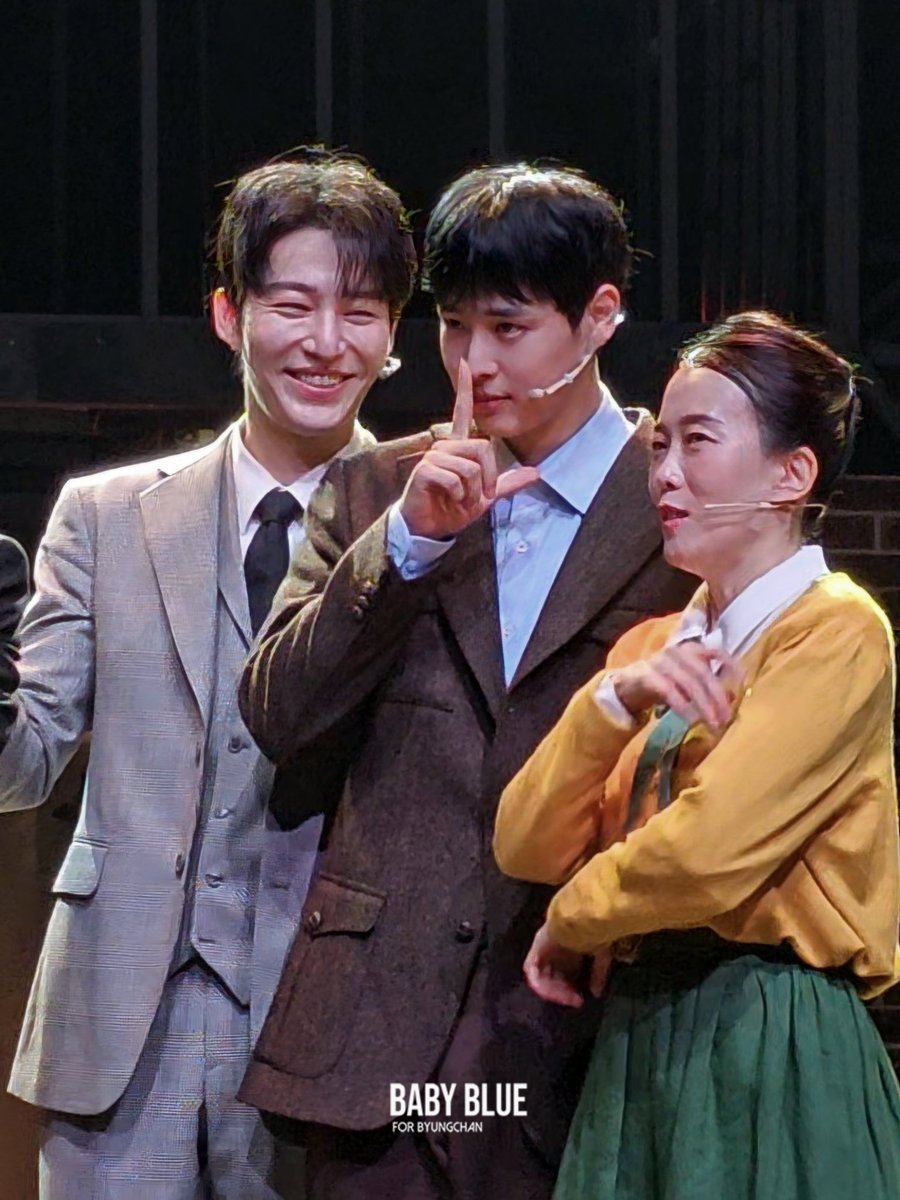 babyblue_1112's tweet photo. 240808  뮤지컬스파이 무대인사
#최병찬 #병찬 #BYUNGCHAN #ビョンチャン https://t.co/bfyGEyvvbV