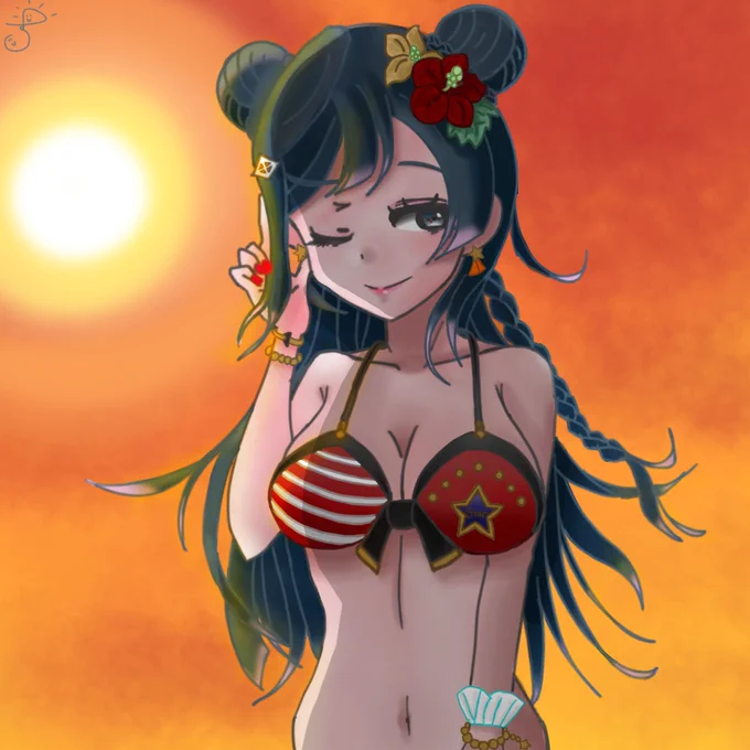 ダイスキ(過去絵再掲)#優木せつ菜生誕祭2024 #優木せつ菜誕生祭2024 