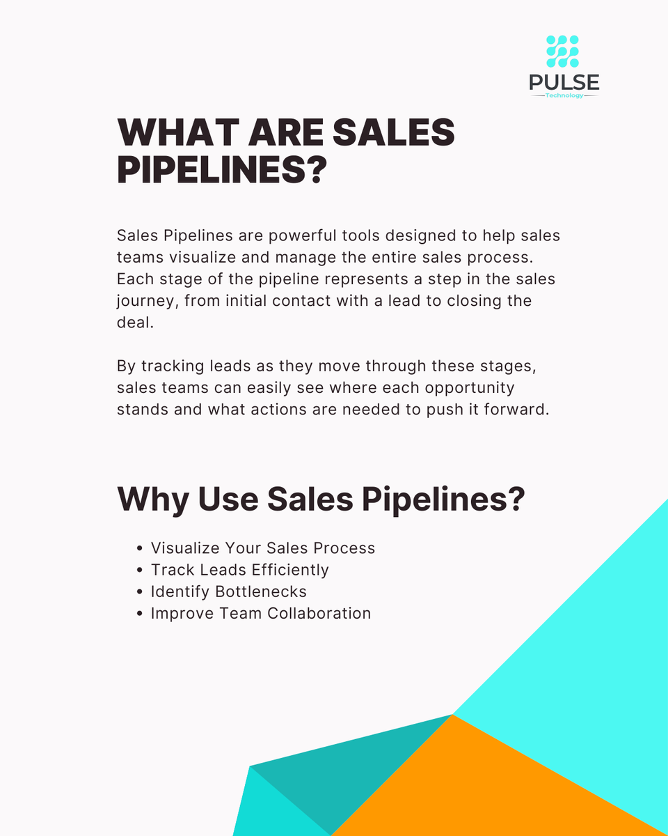 PulseTechCRM's tweet image. Unlock the power of your sales process with Pulse CRM! Our intuitive Sales Pipelines make every step, from contact to conversion, a breeze. Nurture leads effortlessly.

#SalesAutomation #PulseCRM