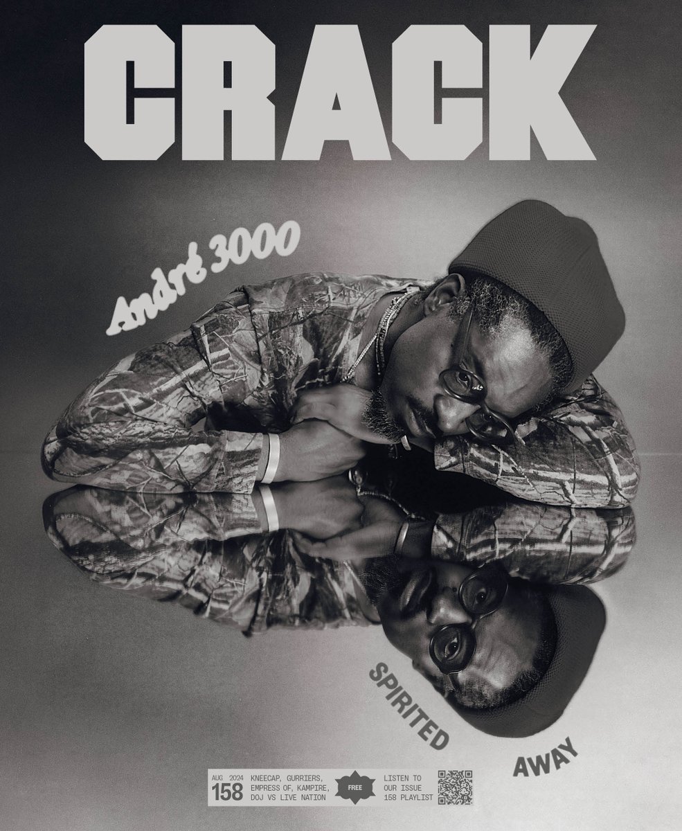 André 3000 has uncovered a different kind of creative freedom.

The lifelong innovator, @andre3000 covers issue 158 of @crackmagazine

Read the cover interview now: crackm.ag/Andre3000