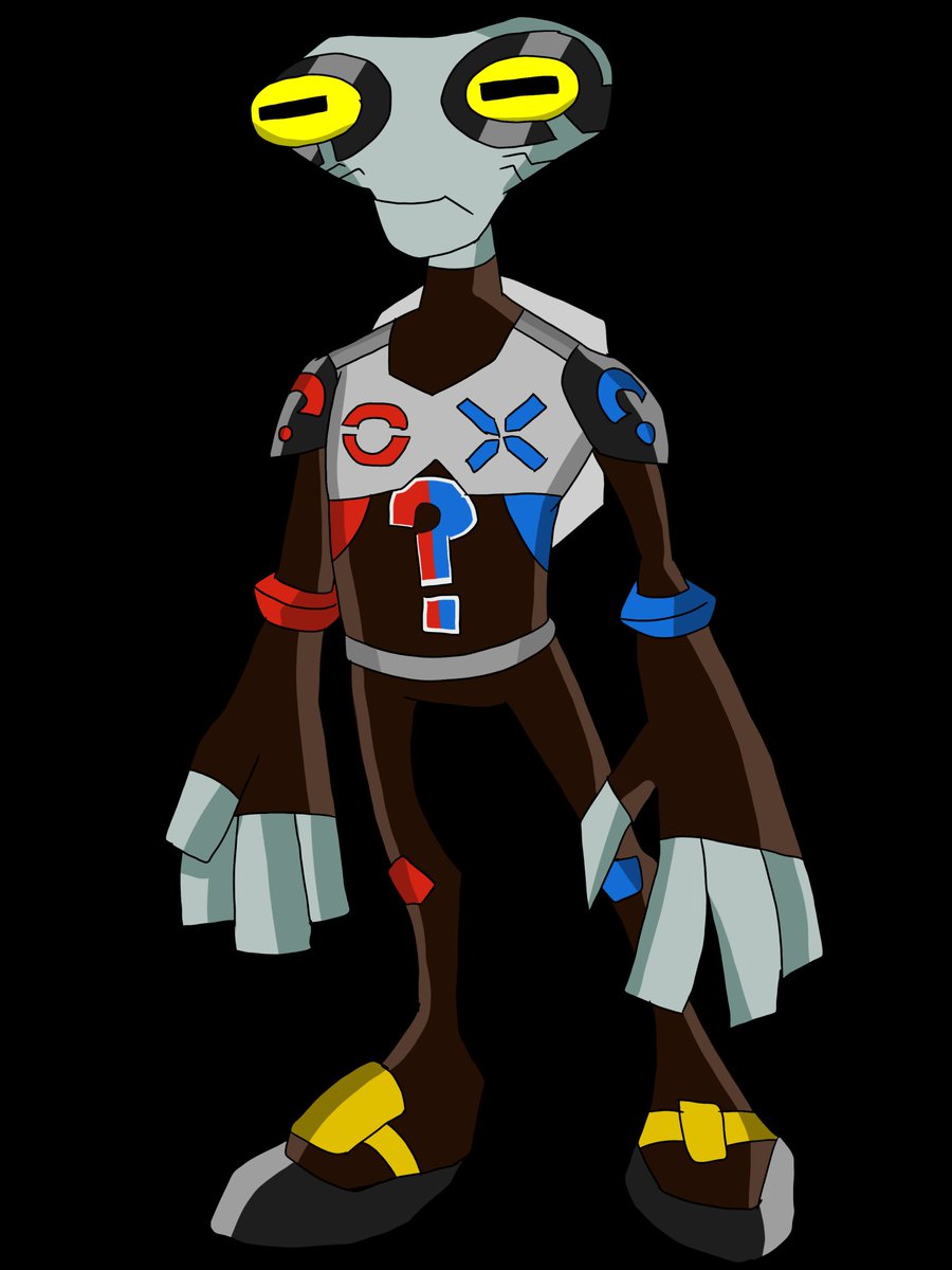 Megalo_555's tweet photo. FASHION! PASSION! QUESTION!
Quinto alien Quiz Matter
De paso muestro que lo rediseñe porque dios mio que el original era feo de huevos
Nos vemos mañana sin miedo ni dolor
#Ben10 #ben10art #tokusatsu #kamenrider #Tokutrix #Chaquetrix #Carnitrix https://t.co/1ZpZR4Feou