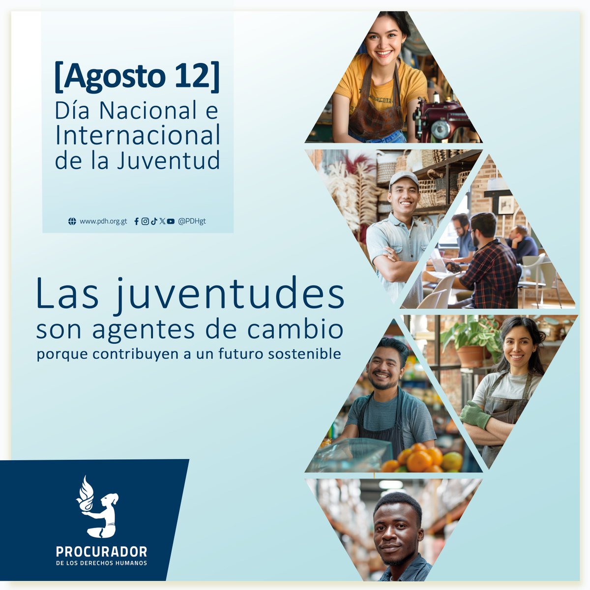 📅12 de Agosto
Día Nacional e Internacional de la Juventud 👩👨