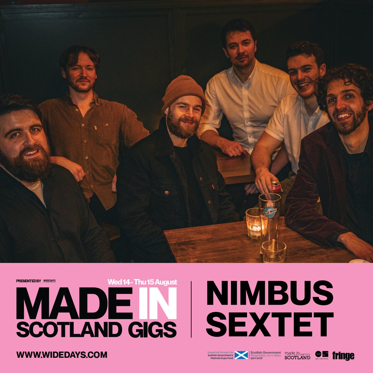 Nimbus Sextet (@nimbussextet) on Twitter photo Edinburgh, our <a href="/edfringe/">Edinburgh Festival Fringe</a> show with <a href="/widedays/">Wide Days</a> & <a href="/MadeinScotShows/">Made in Scotland</a> is in one week today <a href="/welovelabelle/">La Belle Angele</a> on 15 August! The amazing Zé Leônidas is joining us on vocals all the way from Berlin for a very exciting live premiere🇧🇷, alongside other guests. Tickets in bio - don't miss it! Edinburgh, our <a href="/edfringe/">Edinburgh Festival Fringe</a> show with <a href="/widedays/">Wide Days</a> & <a href="/MadeinScotShows/">Made in Scotland</a> is in one week today <a href="/welovelabelle/">La Belle Angele</a> on 15 August! The amazing Zé Leônidas is joining us on vocals all the way from Berlin for a very exciting live premiere🇧🇷, alongside other guests. Tickets in bio - don't miss it!