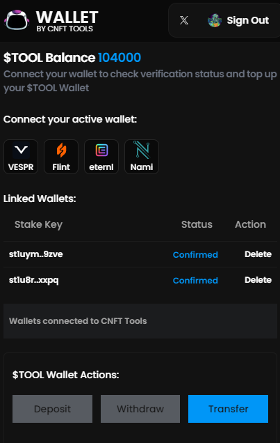 CNFT Tools tweet media