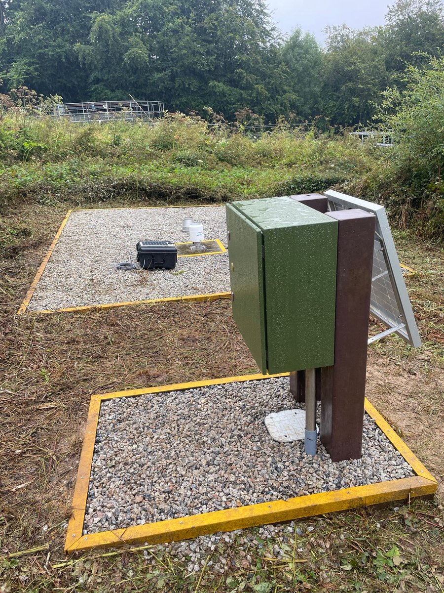 Rainy summer days but no stopping <a href="/DCfieldteamsEA/">Field Operations EA</a> as they overhaul another <a href="/HydrometryEA/">HydrometryEA</a> real time raingauge.  You can see the temporary Pelicase setup that kept the dataset flowing while the overhaul took place.  Great to have another one back in fine fettle!