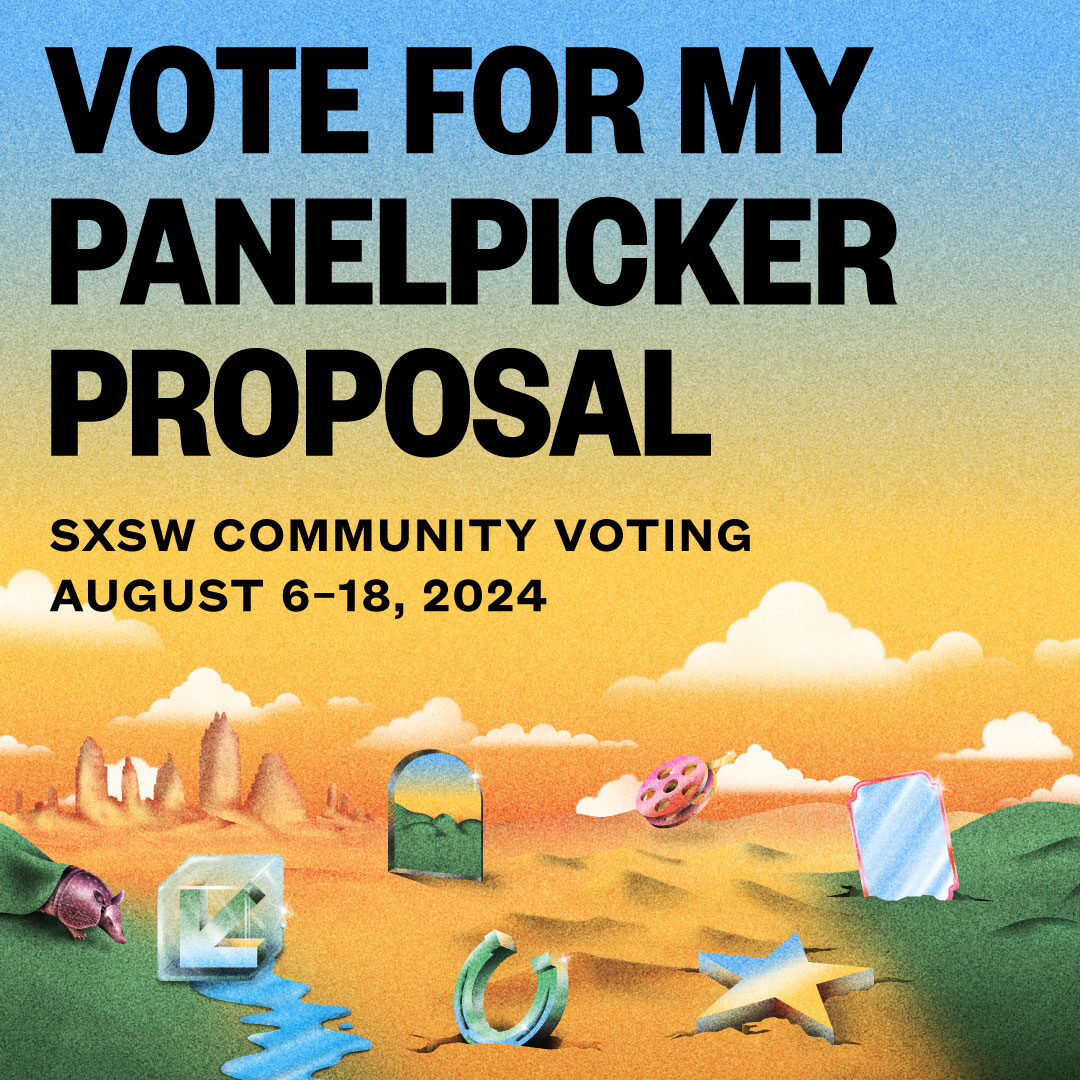 Vote for Artefact’s SXSW 2025 submisions! 

Tech + Mental Health: Where There’s Hope for Today’s Youth  bit.ly/4chrKrZ

Kaleidoscope: Applying an Intersectional Lens to Design bit.ly/3yvV0NQ

#ApplicantatSXSW #APPLICANTatSXSW #Applicant_SXSW #SXSW