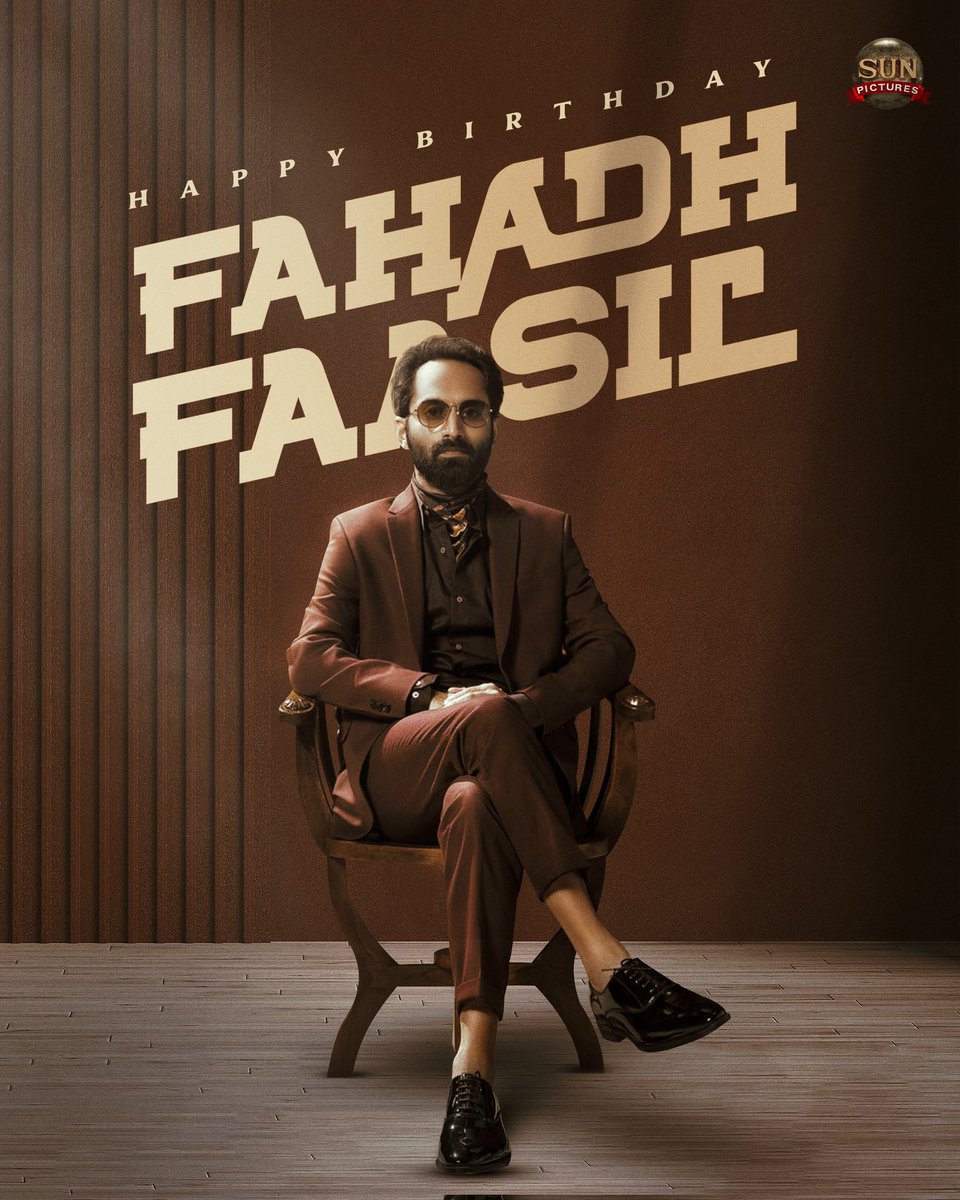 LokendraKonline's tweet photo. #FahadhFaasil #HappyBirthdayFahadhFaasil #HBDFahadhFaasil Happy Birthday our beloved super talented supremely talented actor #UniqueStar #FahadFazil garu. Many many happy returns of the day #BhanwarSinghSekhawat #Pushpa2TheRule #Vettaiyan https://t.co/bWauKVAeOb