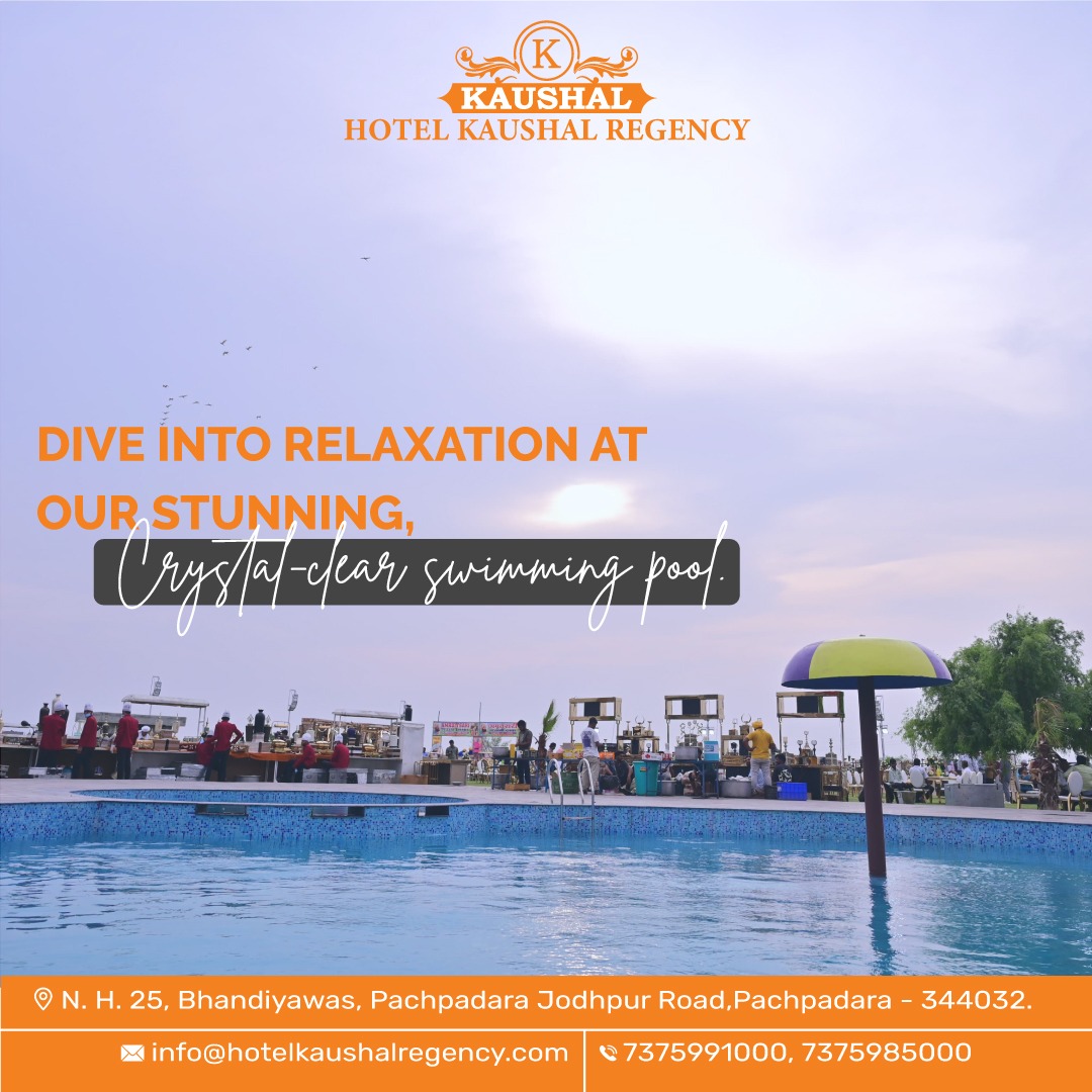 kaushalregency's tweet photo. Dive into relaxation at our stunning, crystal-clear swimming pool.
π https://t.co/UcFRbaeddG
#hotelkaushalregency #swimmingpool #luxuryhotel #relaxationtime #crystalclearpool #poolvibes #swimandrelax #poolsidechill #divein #unwind #pachpadra #balotra #rajasthan #india https://t.co/eCkY94oJlO