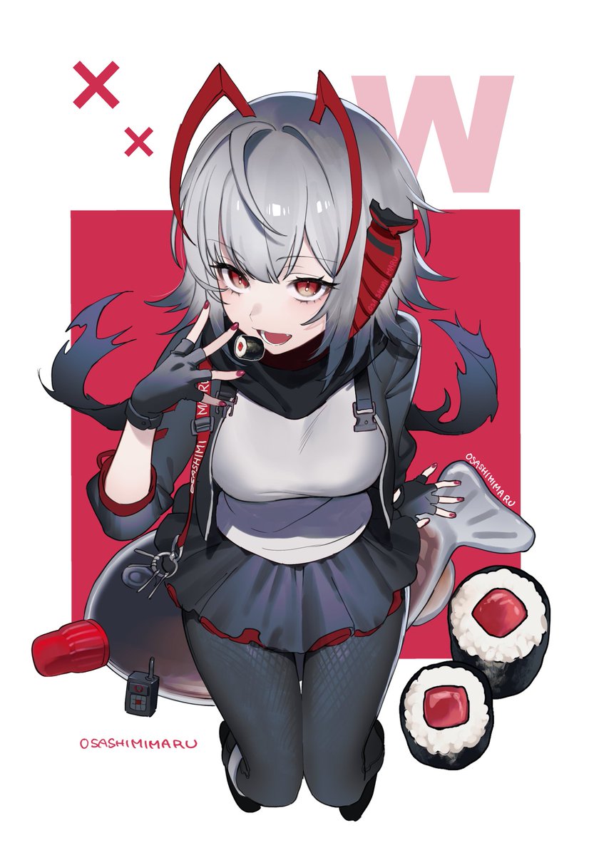 アークナイツ「#アークナイツ」|おさしみ丸のイラスト