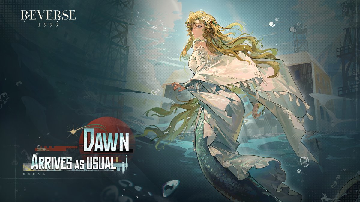 Reverse1999_GL's tweet photo. Character Story | Vila
[Dawn Arrives as Usual]

The greetings that transcend the curtain of rain and gloom.

▼Time
After the version update on August 15 - August 29 4:59 AM (UTC-5)

Download now: 
https://t.co/Wgc0pJ8KYc

#Reverse1999Ver1ꓸ8 #FarewellRayashki #Vila https://t.co/nYP0EC8Imp