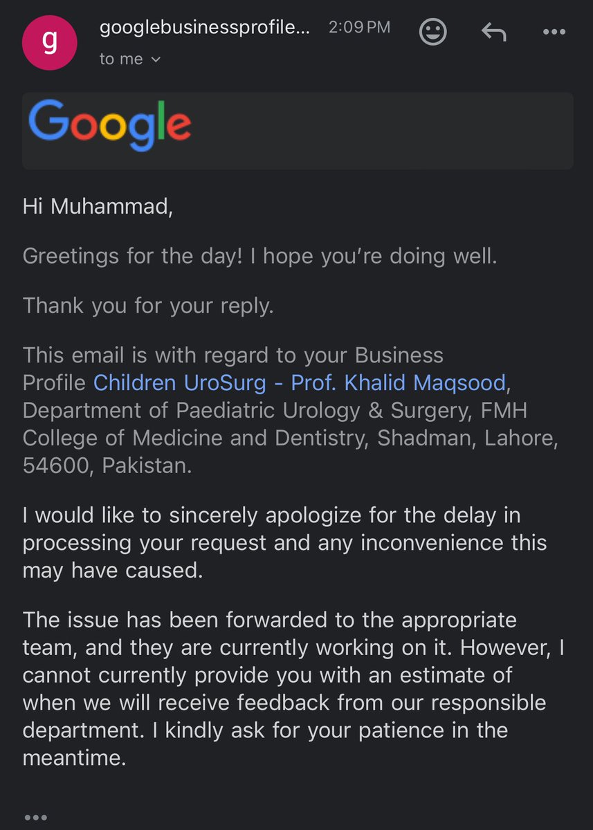 For the first time had to reach out to <a href="/Google/">Google</a> support and have been hearing the same reply for the past 18 days. Google engineers not been able to solve a simple issue. Don’t know what to do!