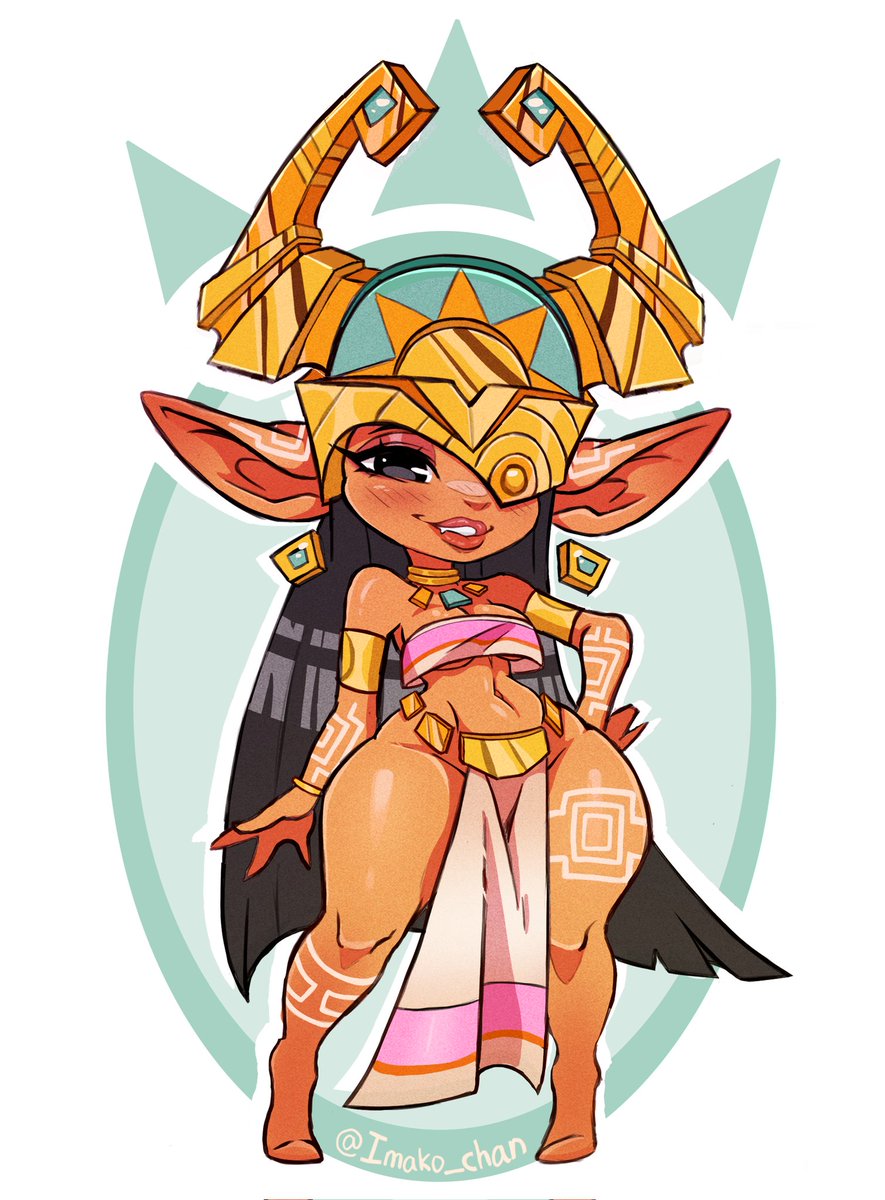 Midna x Chel

Design by the amazing <a href="/GramDraw/">GRAM ❗ COMMS CLOSED</a>. It was love at first sight 👀