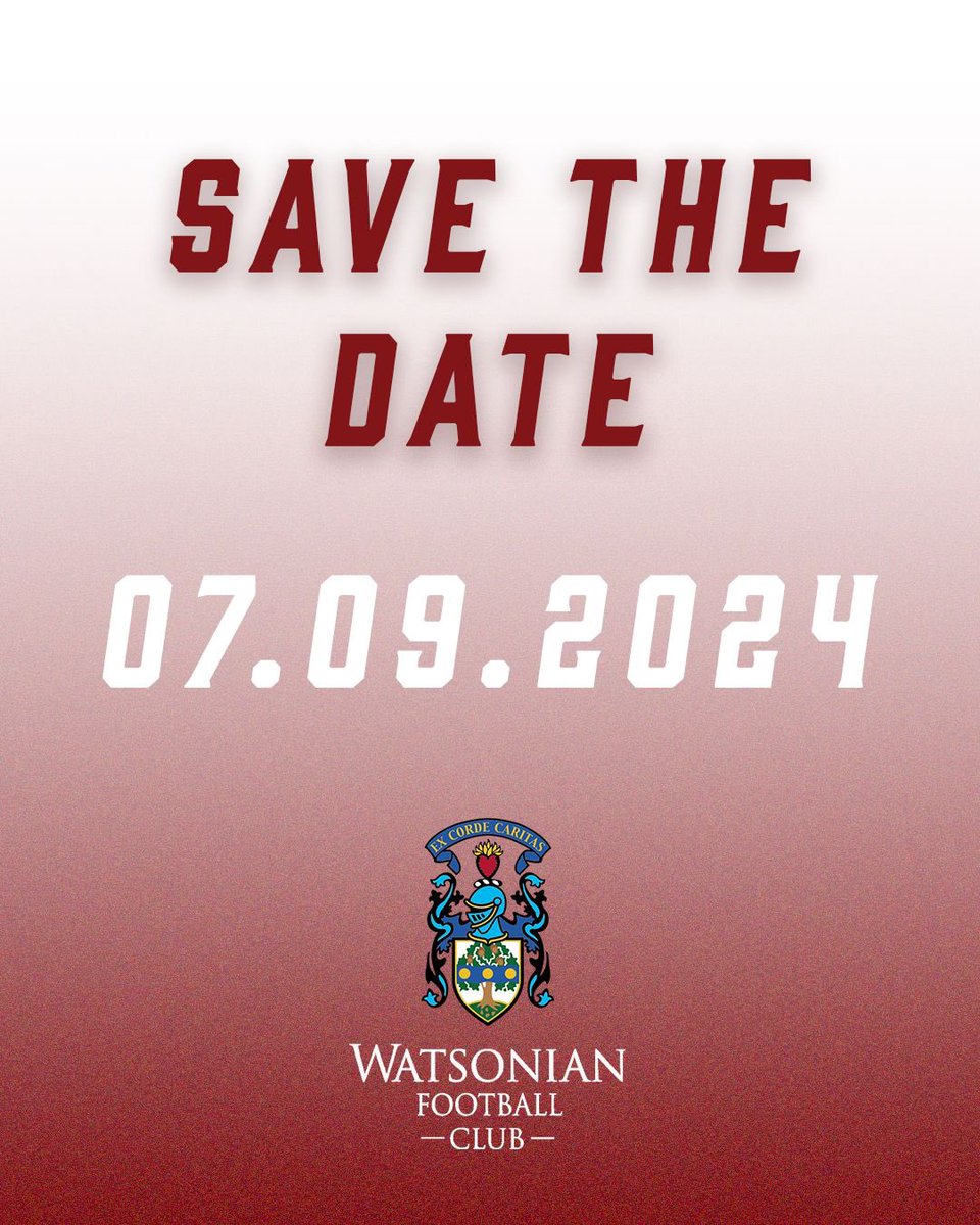 WATSONIANFC's tweet photo. SAVE THE DATE 🗓️ 🛎️ 

Our annual Family Day will take place at Myreside on Saturday 7th September 

BBQ 🍔 ✔️ 

Activities 🥳 ✔️ 

1XV vs @OfficialAyrRFC 🏉 ✔️ 

Watsonian Women vs @hilljillsrugby 🏉 ✔️ https://t.co/GVZ0hx66X7