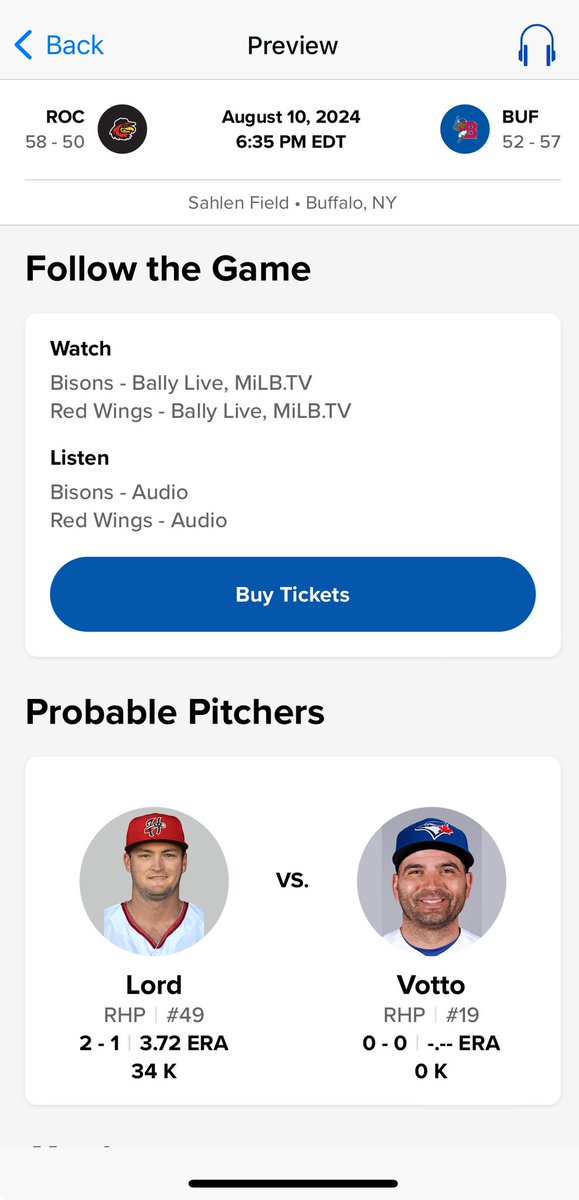 canonpod's tweet photo. Joey Votto is the probable pitcher for Saturday in Buffalo 👀 https://t.co/p6PZwY5yZH