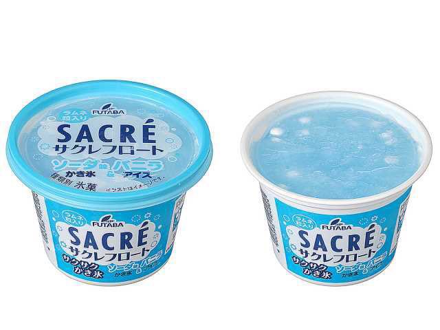 sweetroad5's tweet photo. 【サクレ発売情報まとめ】
・「サクレフロート ソーダ&amp;バニラ」(セブンイレブン限定)
・「サクレ スイカ」(ローソン限定)
・「サクレ 梨」(ファミリーマート限定)
・「サクレゆず」(ファミリーマート限定) https://t.co/CqHozk0u5u