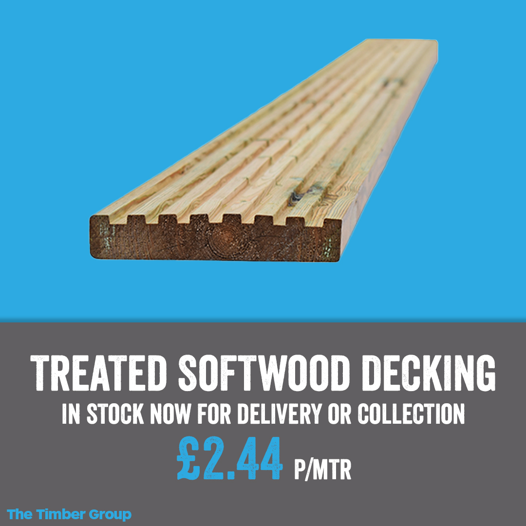 Treated softwood decking offers a classic and cost-effective solution to improving your outdoor space. With the correct care, it can withstand the elements for years to come. Create your dream outdoor space today by ordering online at The Timber Group. thetimbergroup.co.uk/softwood-treat…