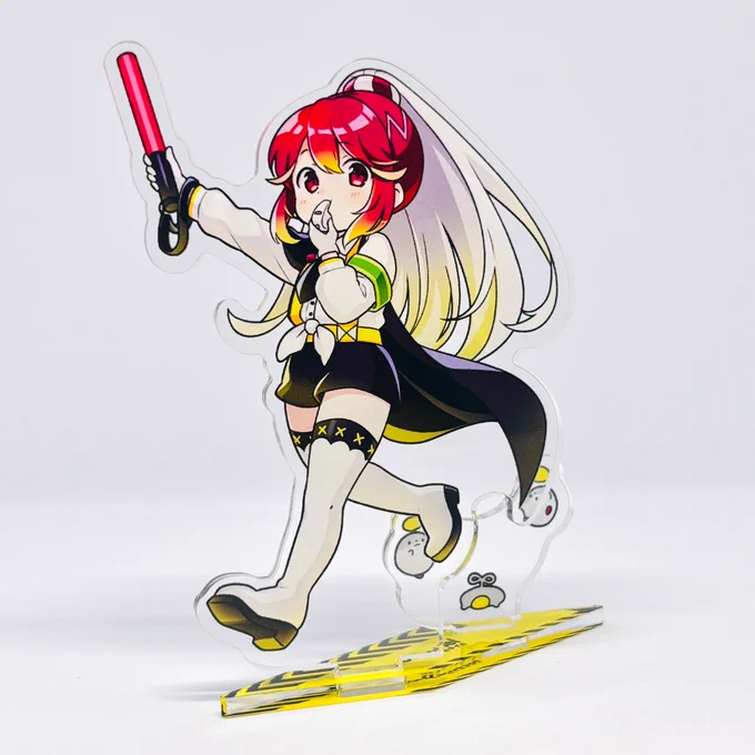 TRIP THE DEEPアクスタ完成!後ろのハムちゃんズはセパレートにして行進しているようなジオラマ風にしました 夏コミのセットに入れます 